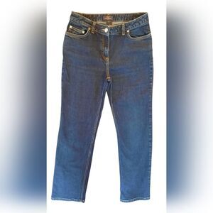 Brooks Brothers 346 Womans Jeans size 6 Medium Blue Wash Stretch Denim Casual